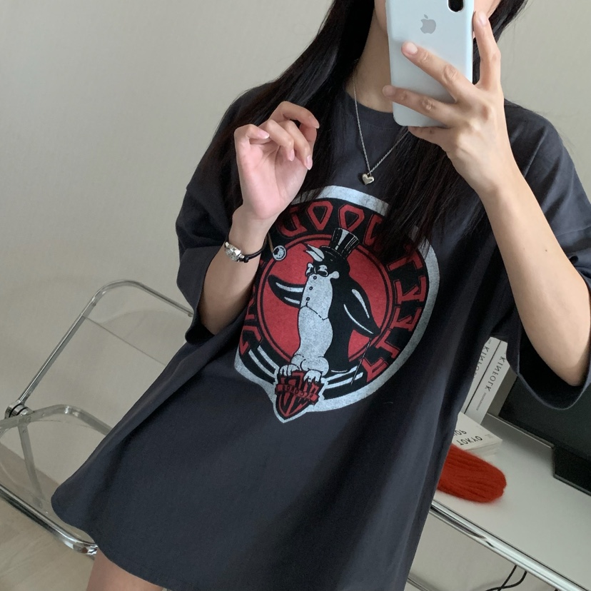 FROMJINI東大門代購女士新款真品25春夏時尚人氣熱賣休閑T恤FROMJINIT恤