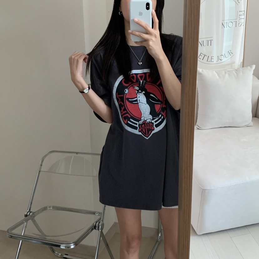FROMJINI東大門代購女士新款真品25春夏時尚人氣熱賣休閑T恤FROMJINIT恤