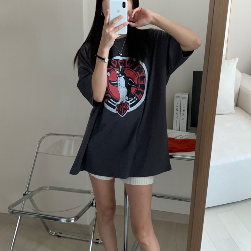 FROMJINI東大門代購女士新款真品25春夏時尚人氣熱賣休閑T恤FROMJINIT恤