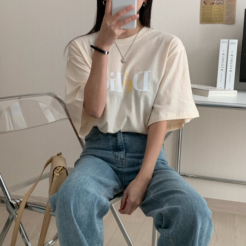 HELLO JINI東大門代購女士新品時尚熱賣推薦休閑真品人氣T恤HELLO JINIT恤