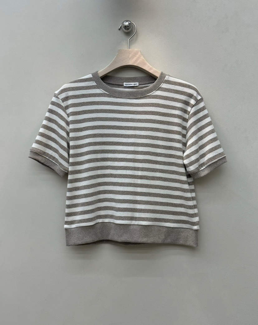 NOTHING韓國代購女裝新品職業時尚25春夏真品人氣推薦休閑T恤NOTHINGT恤圖色2