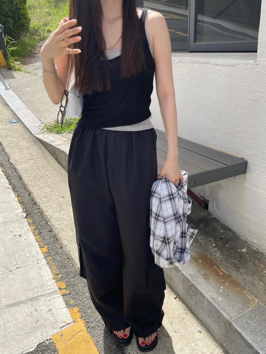 BOWIE東大門代購女士新款熱賣休閑職業真品人氣時尚吊帶背心BOWIE吊帶/背心