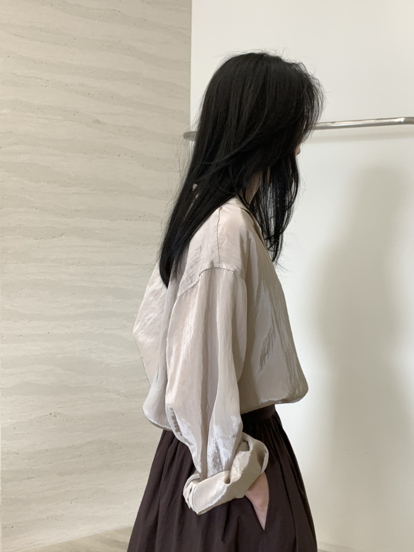 FAVE直郵韓國代購㊣女裝新品人氣25春夏休閑熱賣襯衫蕾絲衫FAVOURITE襯衫/蕾絲衫