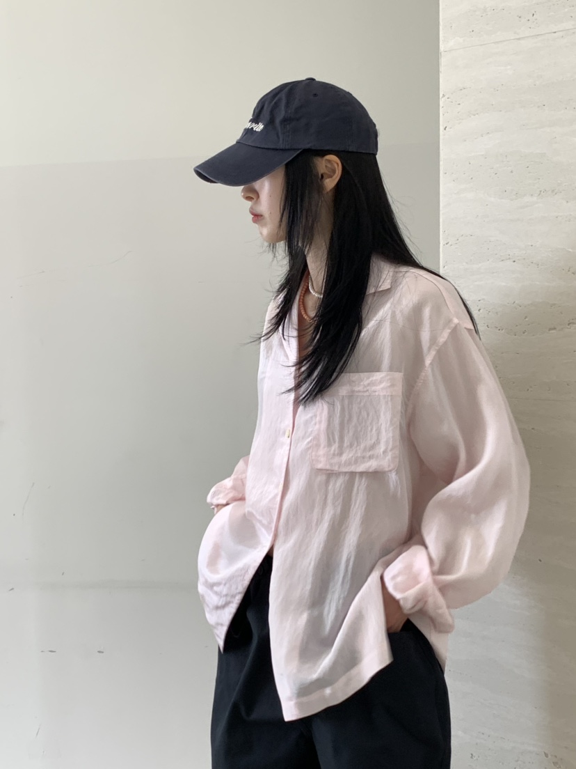FAVE直郵韓國代購㊣女裝新品人氣25春夏休閑熱賣襯衫蕾絲衫FAVOURITE襯衫/蕾絲衫