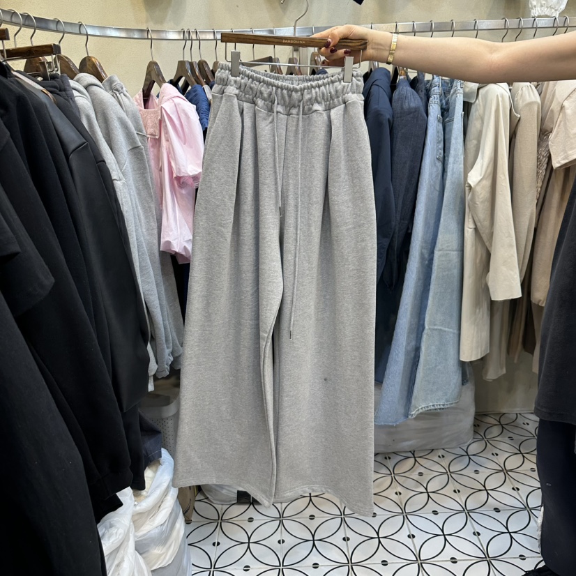 BAMBOLINA韓國直郵㊣女裝新品休閑25春夏職業人氣熱賣休閑褲BAMBOLINA休閑褲圖色1