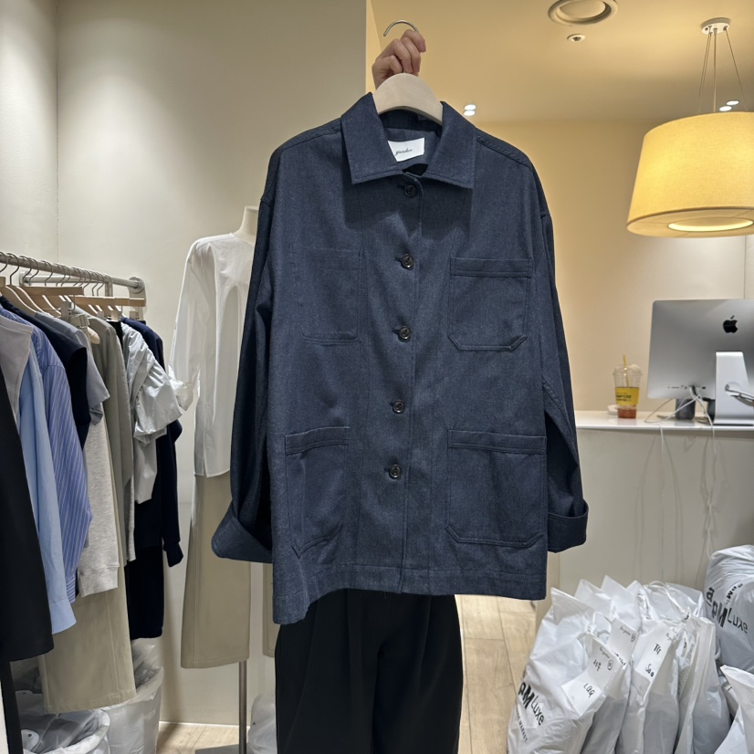 GARDEN韓國㊣直郵東大門代購女裝新品職業休閑時尚夾克口袋GARDEN夾克圖色2