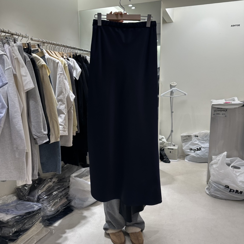 ASHTOE韓國㊣直郵東大門代購女裝新款人氣推薦時尚休閑長裙ASHTOE長裙