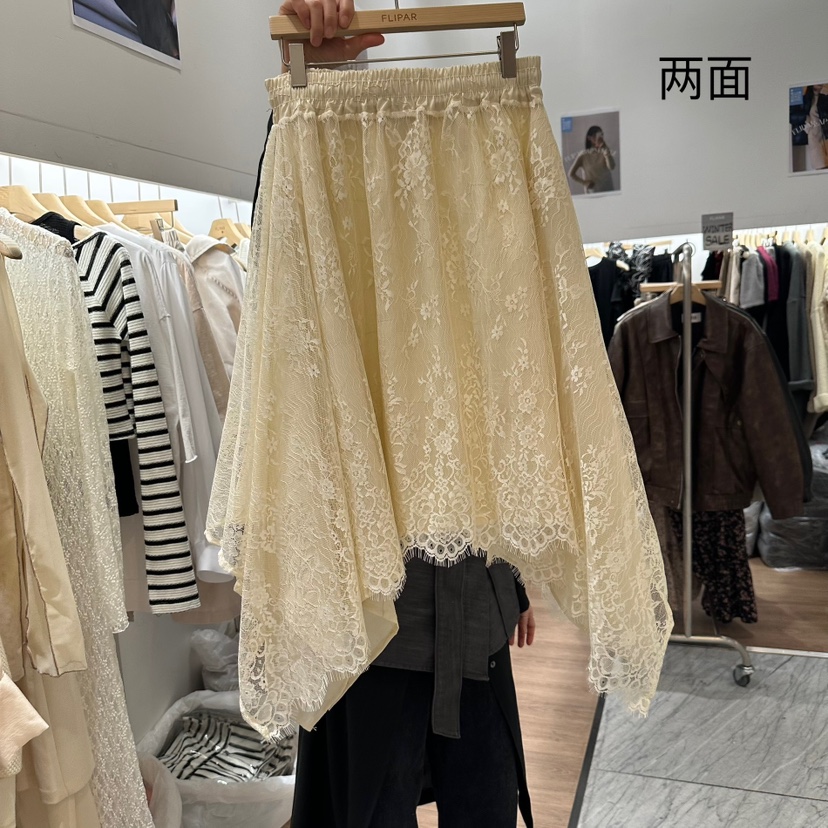 FLIPAR直郵韓國代購㊣女裝新品熱賣推薦時尚25春夏半身裙中短裙FLIPAR半身裙/中短裙
