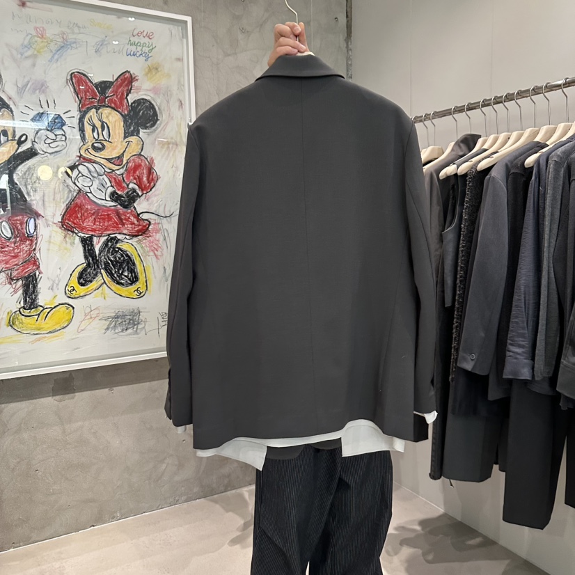 LAMAGIEPIE韓國直郵㊣東大門實拍女裝新品25春夏休閑人氣夾克LAMAGIE GREY夾克