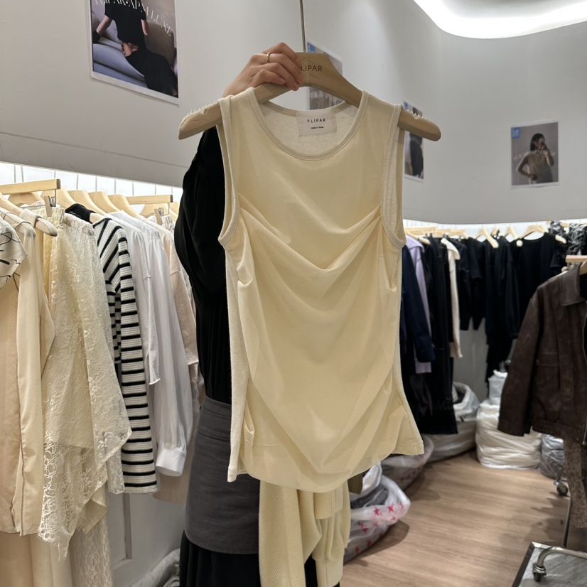 FLIPAR韓國直郵㊣女裝新品推薦職業人氣時尚休閑25春夏馬甲FLIPAR馬甲圖色3