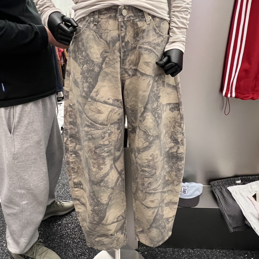 NUEUN東大門實拍女裝新品熱賣休閑職業25春夏真品人氣休閑褲NUEUN/SEEOT休閑褲