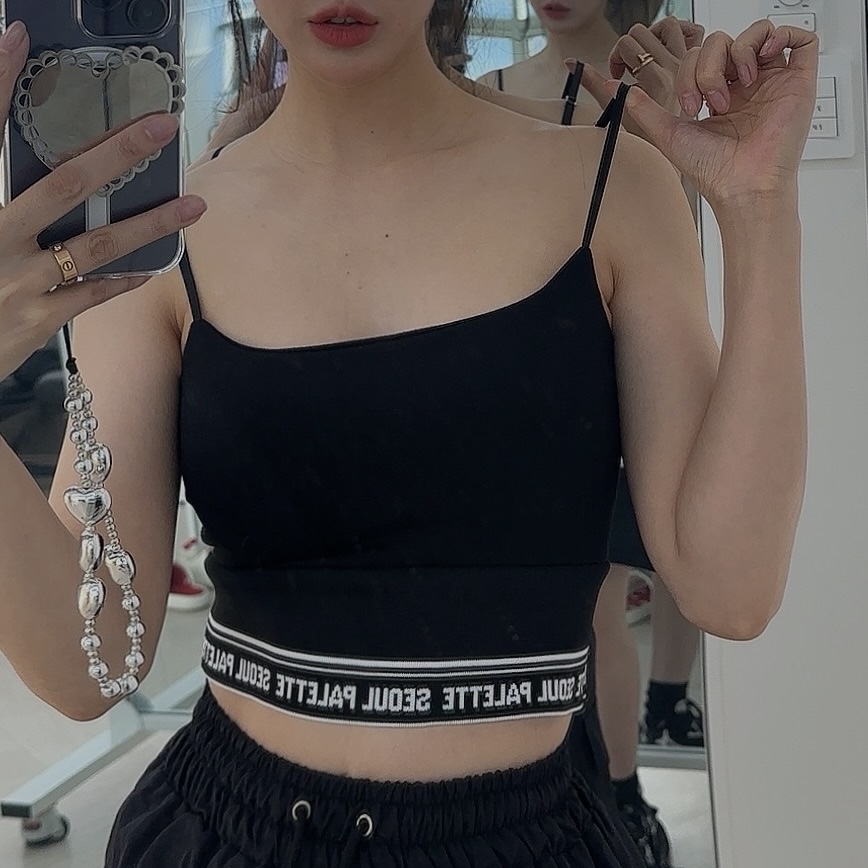 PALETTE-Q直郵韓國代購㊣女裝新品25春夏人氣熱賣吊帶背心PALETTE-Q吊帶/背心