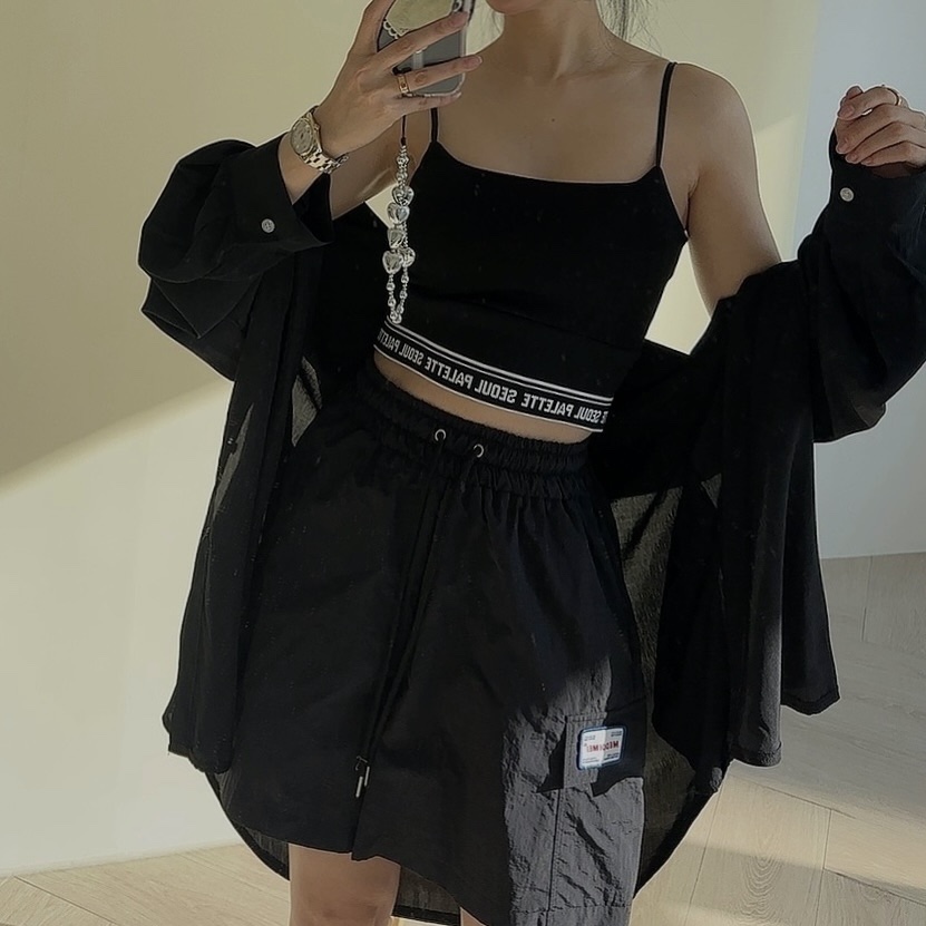 PALETTE-Q直郵韓國代購㊣女裝新品25春夏人氣熱賣吊帶背心PALETTE-Q吊帶/背心