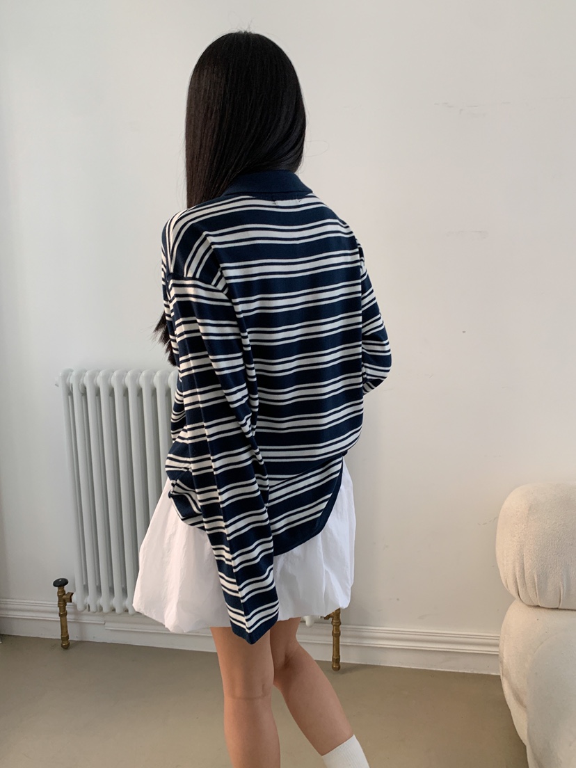 GOYOU韓國直郵㊣東大門實拍女裝新款25春夏熱賣休閑長袖T恤de goyou長袖T恤