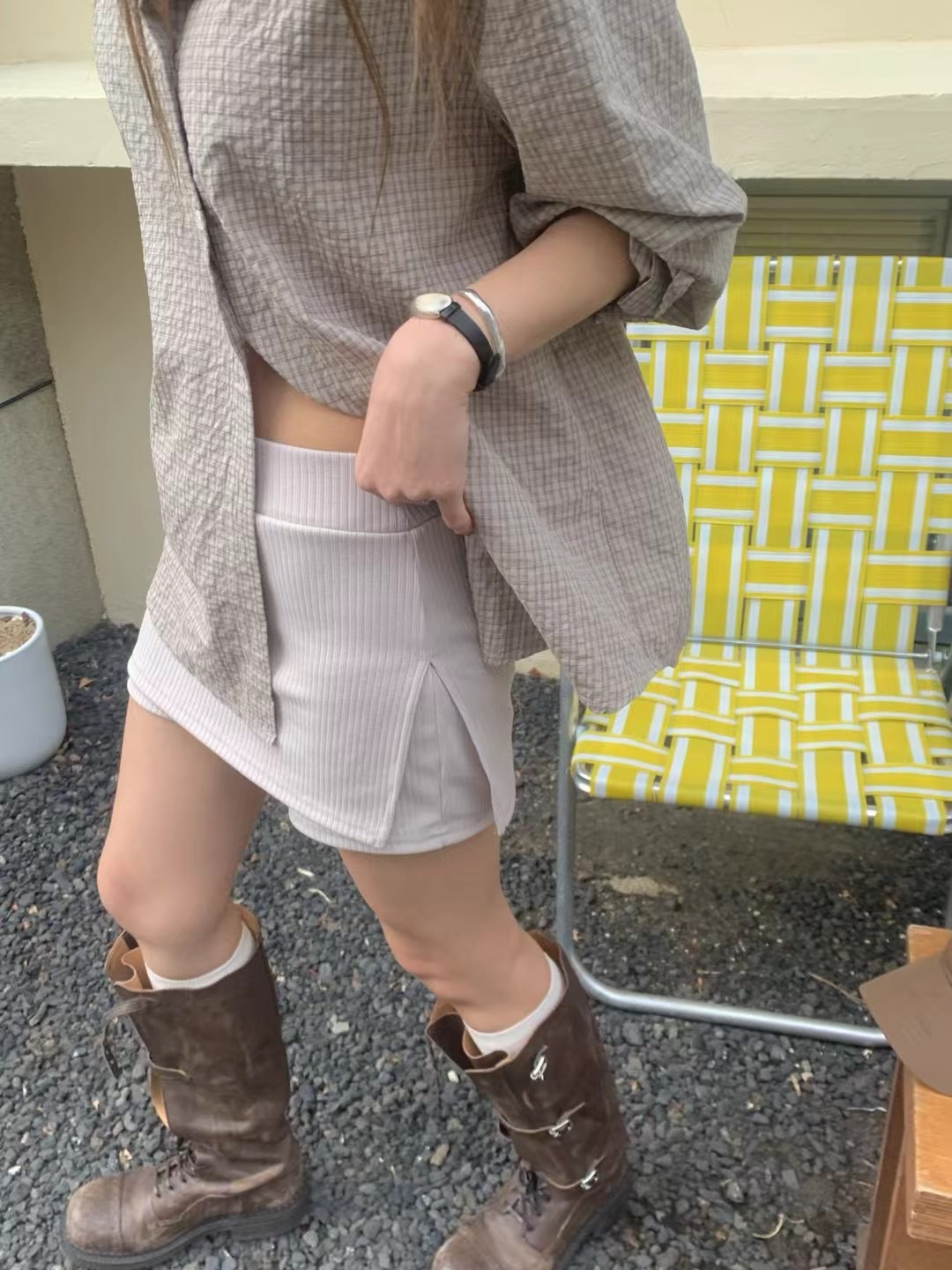 ONDA韓國直郵㊣女裝新品職業人氣休閑時尚熱賣推薦25春夏裙褲ONDA裙褲