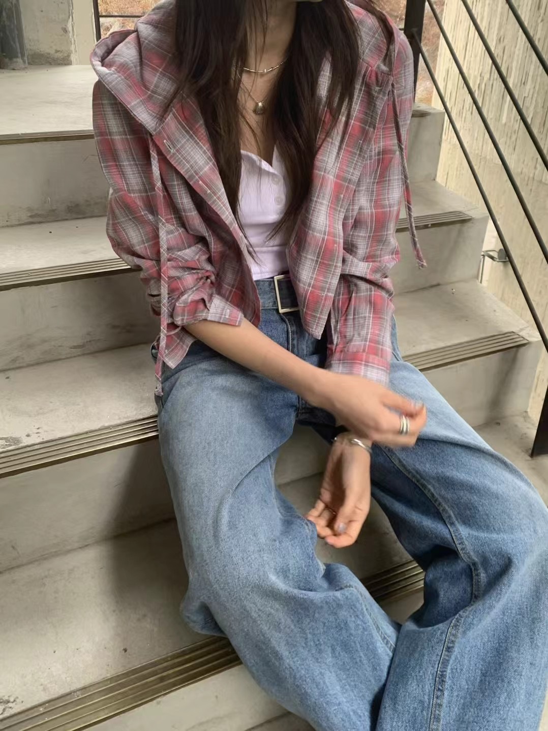 ONDA直郵韓國代購㊣女裝新款時尚休閑熱賣人氣職業25春夏夾克ONDA夾克圖色2