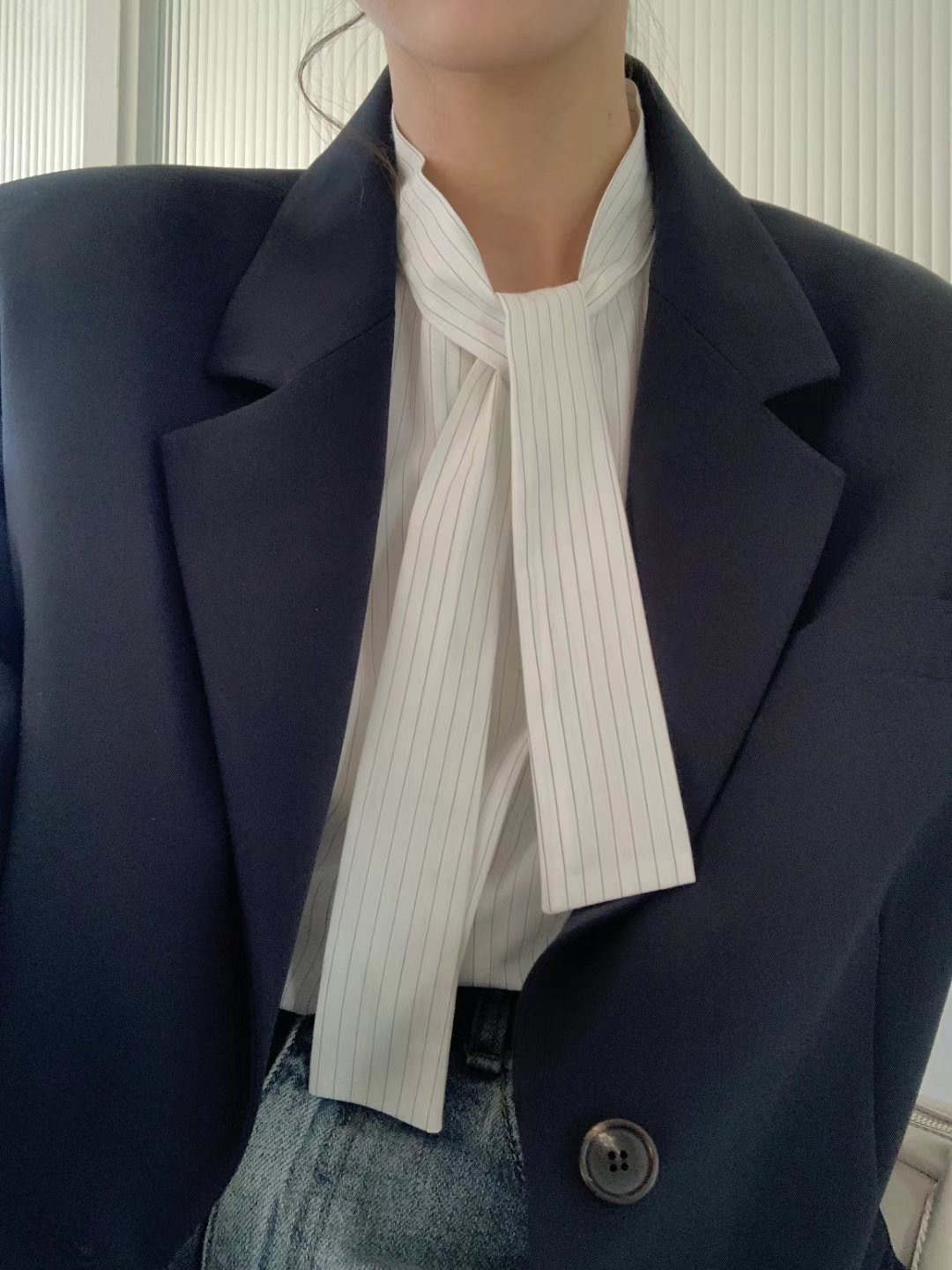 TONEOF/ARRICCHISI韓國㊣直郵東大門代購女裝新款時尚襯衫蕾絲衫OHEN襯衫/蕾絲衫