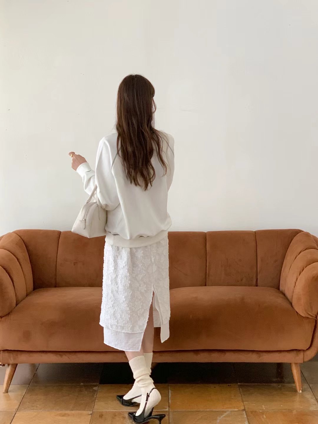 TONEOF/ARRICCHISI韓國㊣直郵東大門代購女裝新款熱賣半身裙中短裙OHEN半身裙/中短裙