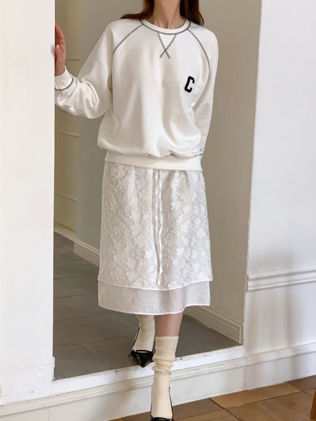 TONEOF/ARRICCHISI韓國直郵㊣女裝新品25春夏職業熱賣衛衣OHEN衛衣