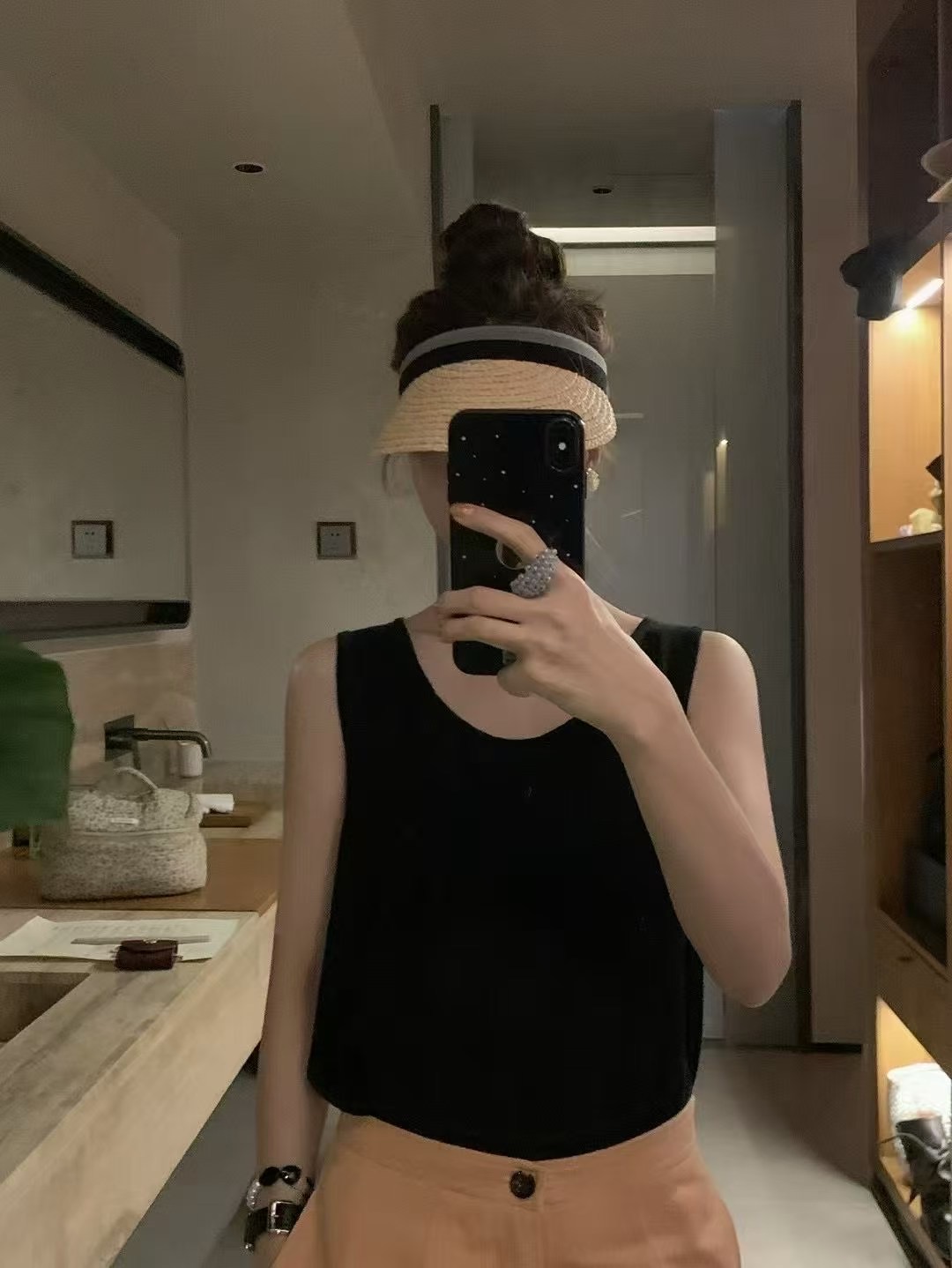 PEPPER 페페直郵韓國代購㊣女裝新款熱賣推薦休閑吊帶背心PEPPER-OT吊帶/背心圖色2