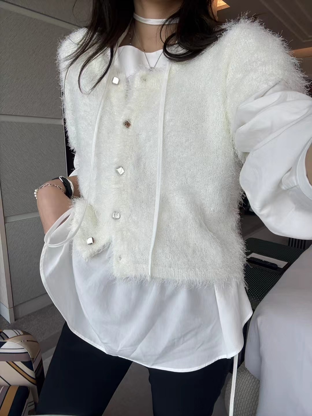 ONDA韓國直郵㊣東大門實拍女裝新品職業人氣時尚休閑針織衫ONDA針織衫