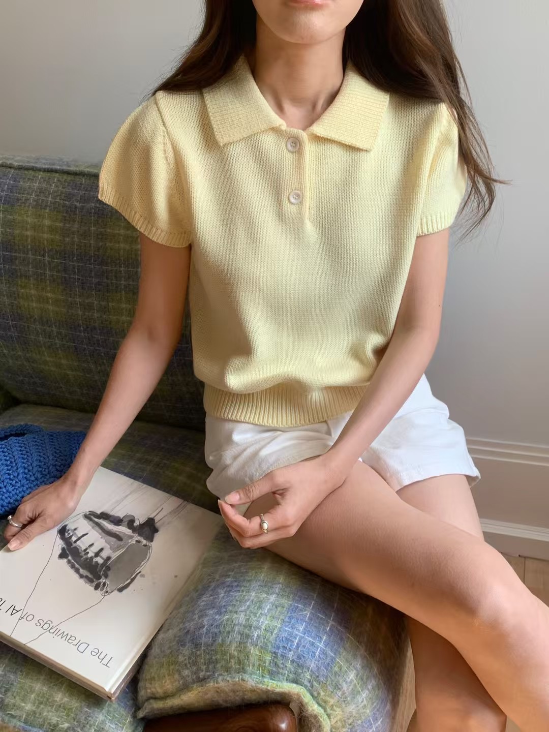 VERA韓國直郵㊣東大門實拍女裝新品休閑推薦25春夏人氣針織衫VERA針織衫圖色3