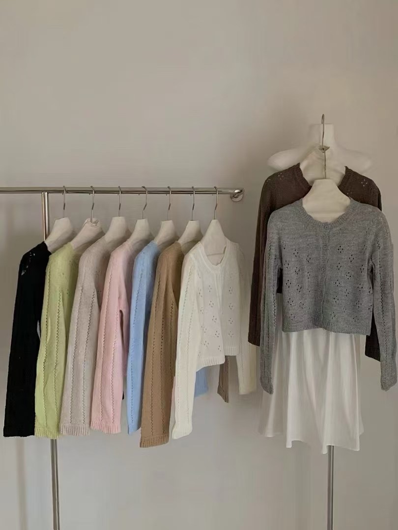 VERA韓國直郵㊣女裝新品25春夏時尚推薦熱賣職業針織衫開衫VERA針織衫