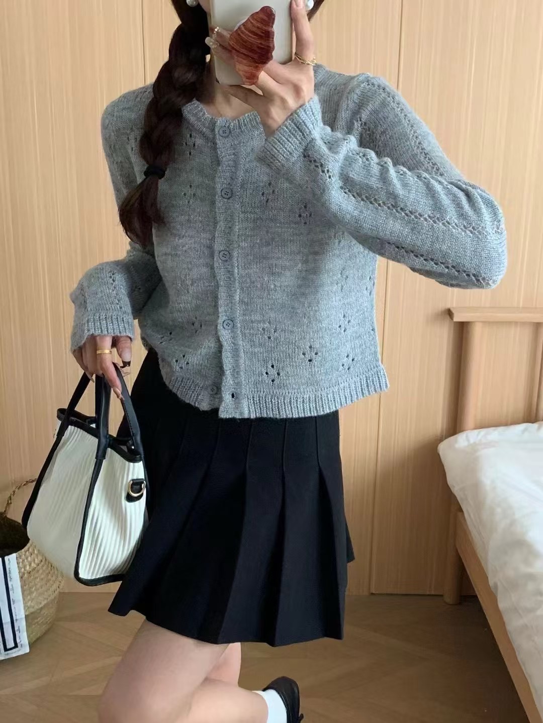 VERA韓國直郵㊣女裝新品25春夏時尚推薦熱賣職業針織衫開衫VERA針織衫