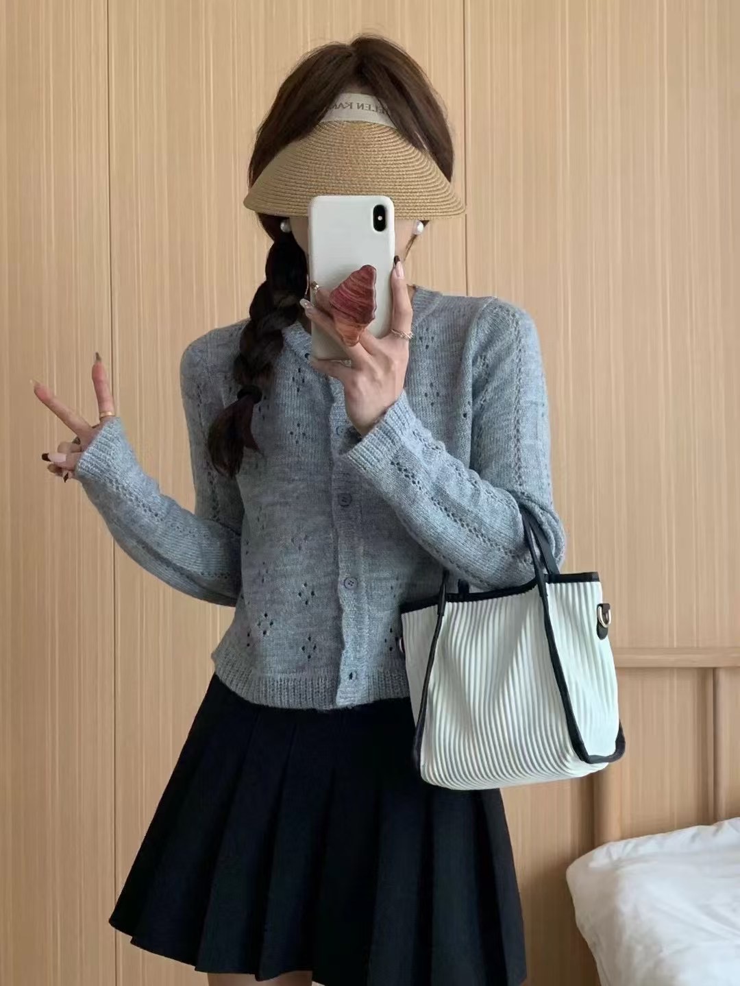 VERA韓國直郵㊣女裝新品25春夏時尚推薦熱賣職業針織衫開衫VERA針織衫圖色8