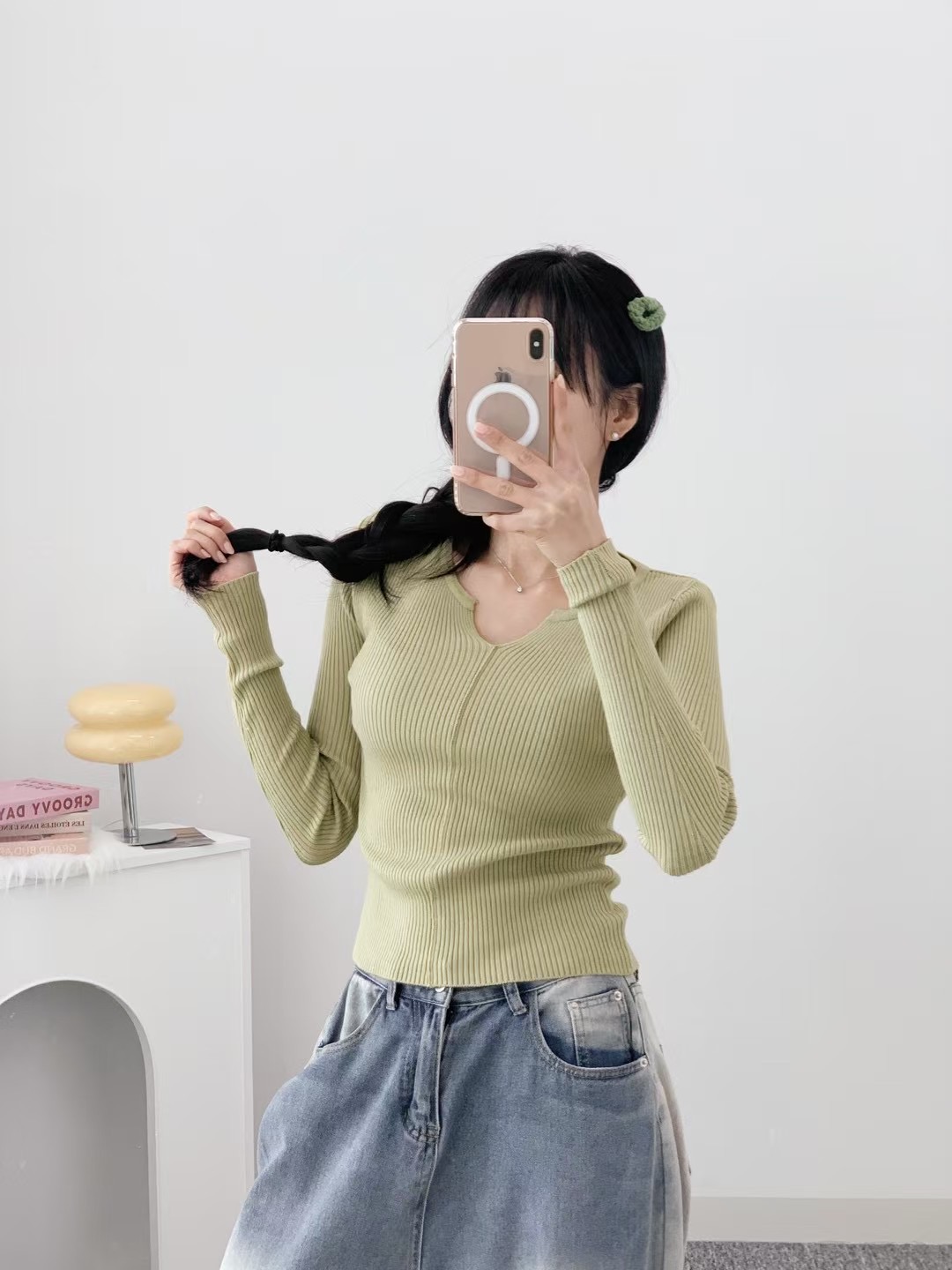 VERA韓國㊣直郵東大門代購女裝新款推薦人氣休閑熱賣針織衫VERA針織衫