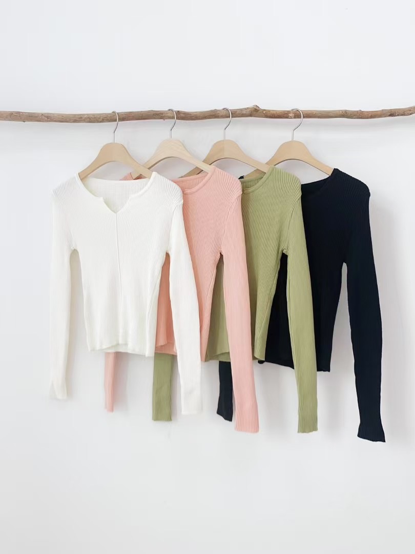 VERA韓國㊣直郵東大門代購女裝新款推薦人氣休閑熱賣針織衫VERA針織衫圖色4左四色