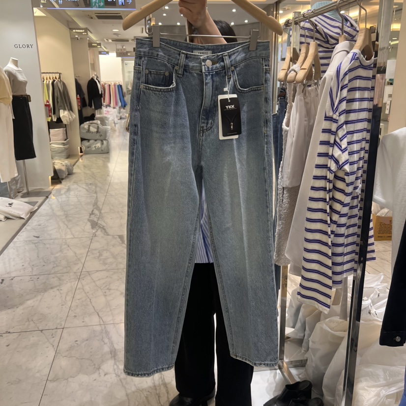 VERVE直郵韓國代購㊣女裝新款職業推薦休閑熱賣時尚人氣牛仔褲VERVE牛仔褲