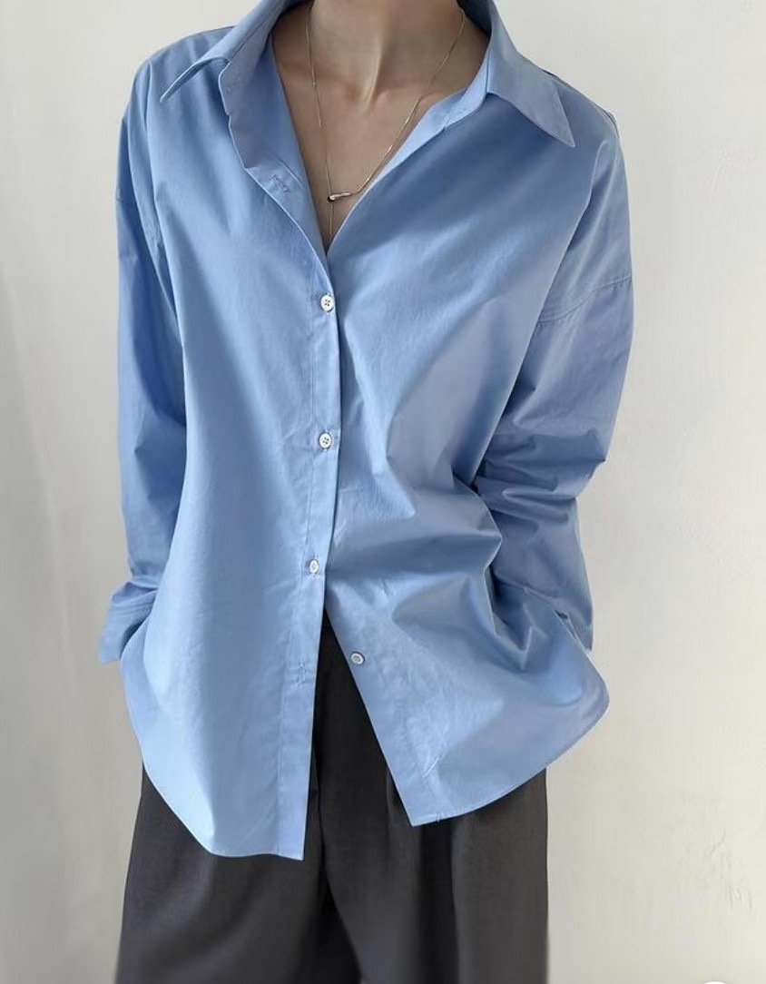 REPAIR韓國直郵㊣女裝新款25春夏推薦休閑時尚熱賣襯衫蕾絲衫REPAIR襯衫/蕾絲衫
