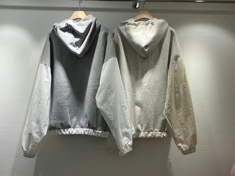 REPAIR直郵韓國代購㊣女裝新品人氣25春夏時尚職業夾克連帽REPAIR夾克