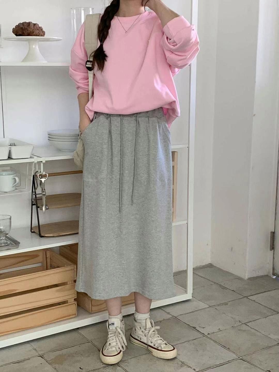 CHEEMI韓國㊣直郵東大門代購女裝新款人氣休閑職業熱賣長裙REFORM長裙