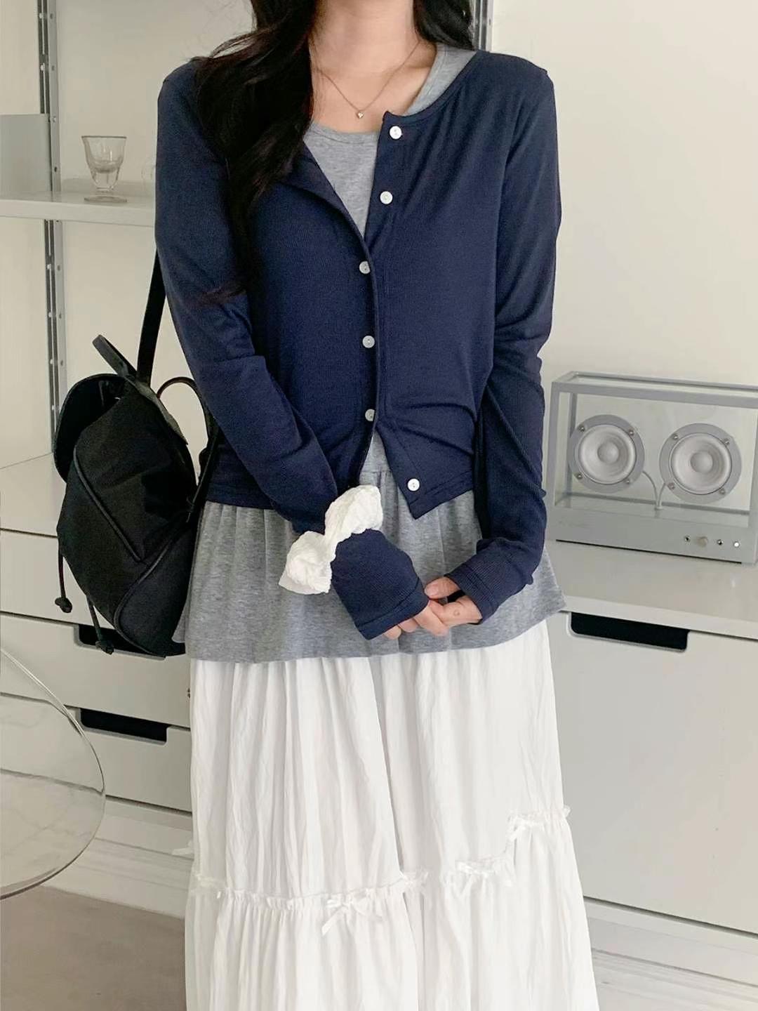 CHEEMI韓國直郵㊣女裝新品人氣推薦休閑時尚職業熱賣針織衫REFORM針織衫圖色5