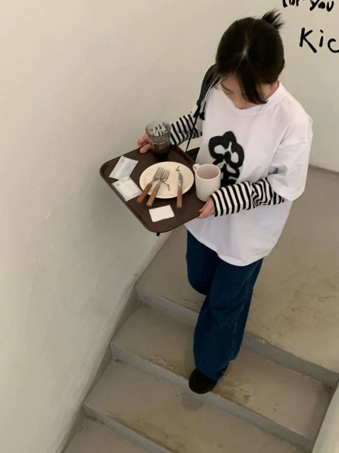 ARHEE韓國㊣直郵東大門代購女裝新款25春夏人氣推薦長袖T恤ARHEE長袖T恤
