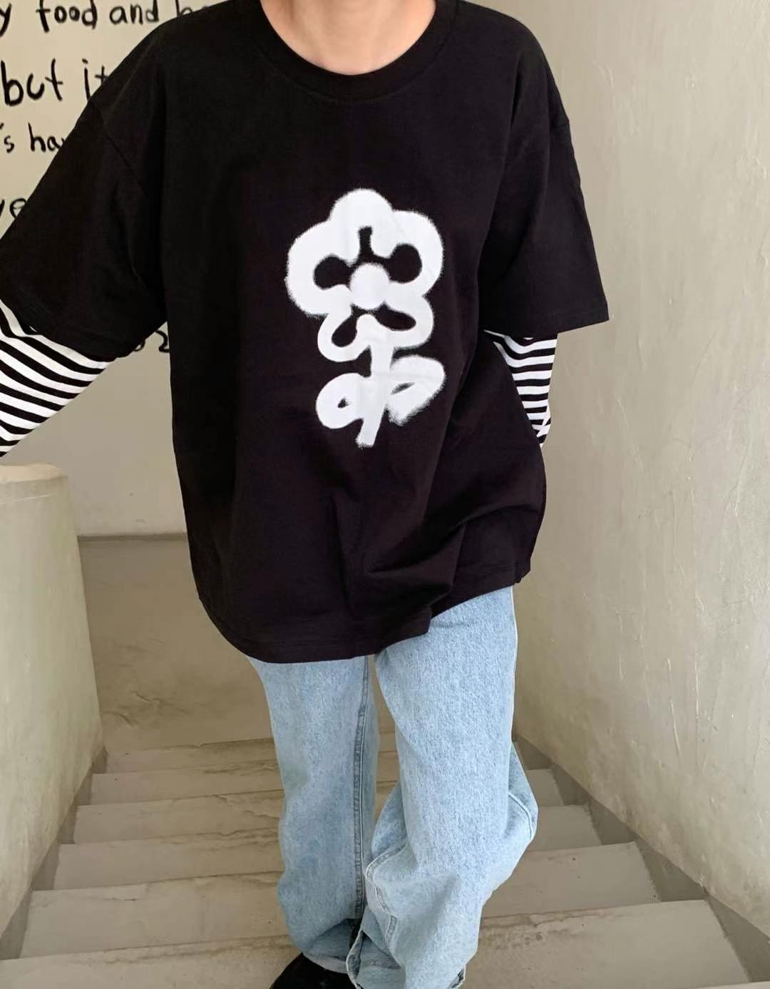 ARHEE韓國㊣直郵東大門代購女裝新款25春夏人氣推薦長袖T恤ARHEE長袖T恤圖色2