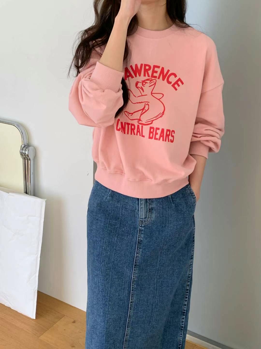 ARHEE韓國直郵㊣女裝新品時尚推薦人氣職業熱賣休閑25春夏衛衣ARHEE衛衣圖色2