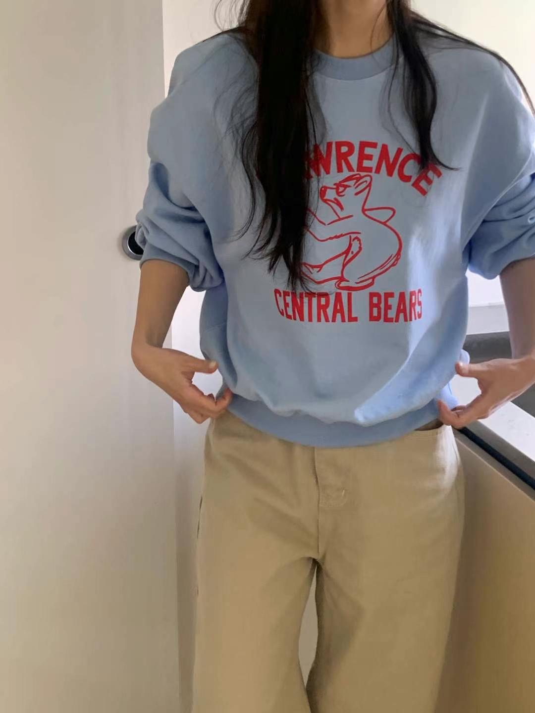 ARHEE韓國直郵㊣女裝新品時尚推薦人氣職業熱賣休閑25春夏衛衣ARHEE衛衣圖色3
