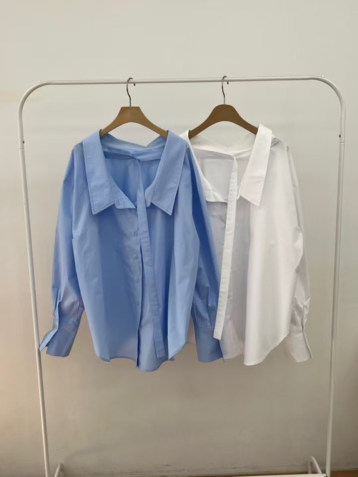 REPAIR韓國直郵㊣女裝新品熱賣職業25春夏休閑時尚襯衫蕾絲衫REPAIR襯衫/蕾絲衫圖色2左二色