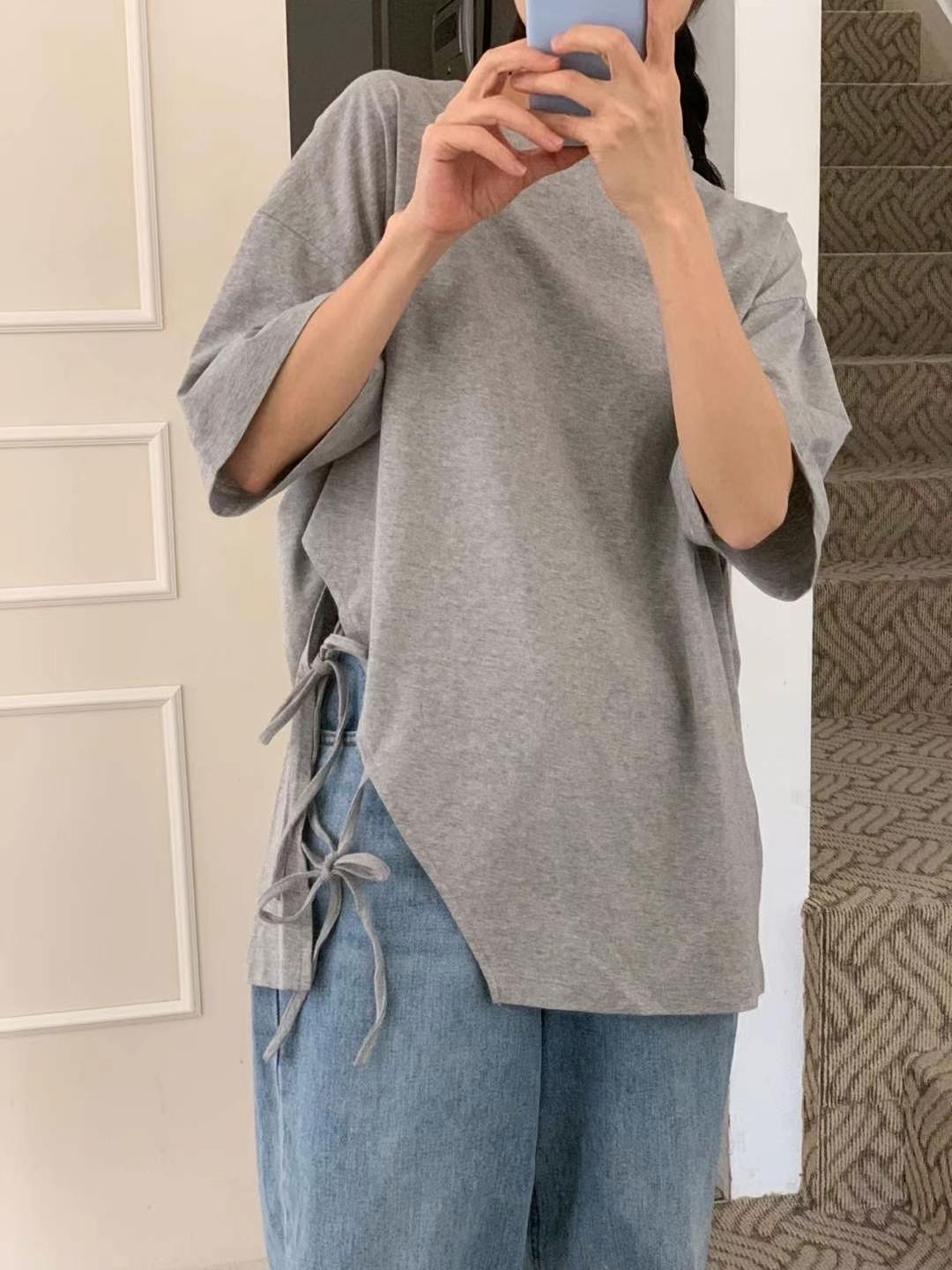 ARHEE直郵韓國代購㊣女裝新品25春夏熱賣時尚推薦人氣職業T恤ARHEET恤圖色2