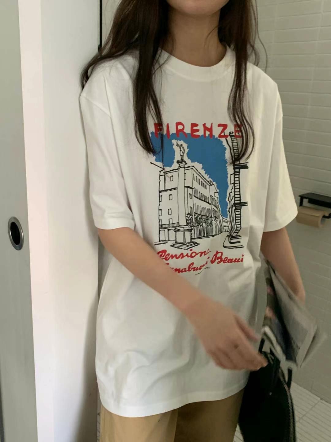 ARHEE韓國㊣直郵東大門代購女裝新款人氣推薦25春夏休閑T恤ARHEET恤