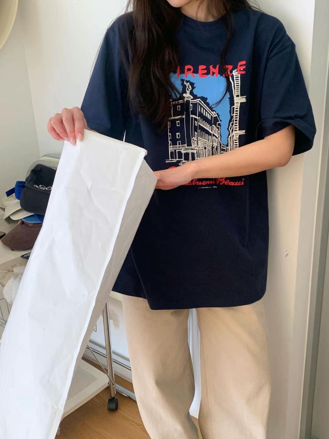 ARHEE韓國㊣直郵東大門代購女裝新款人氣推薦25春夏休閑T恤ARHEET恤