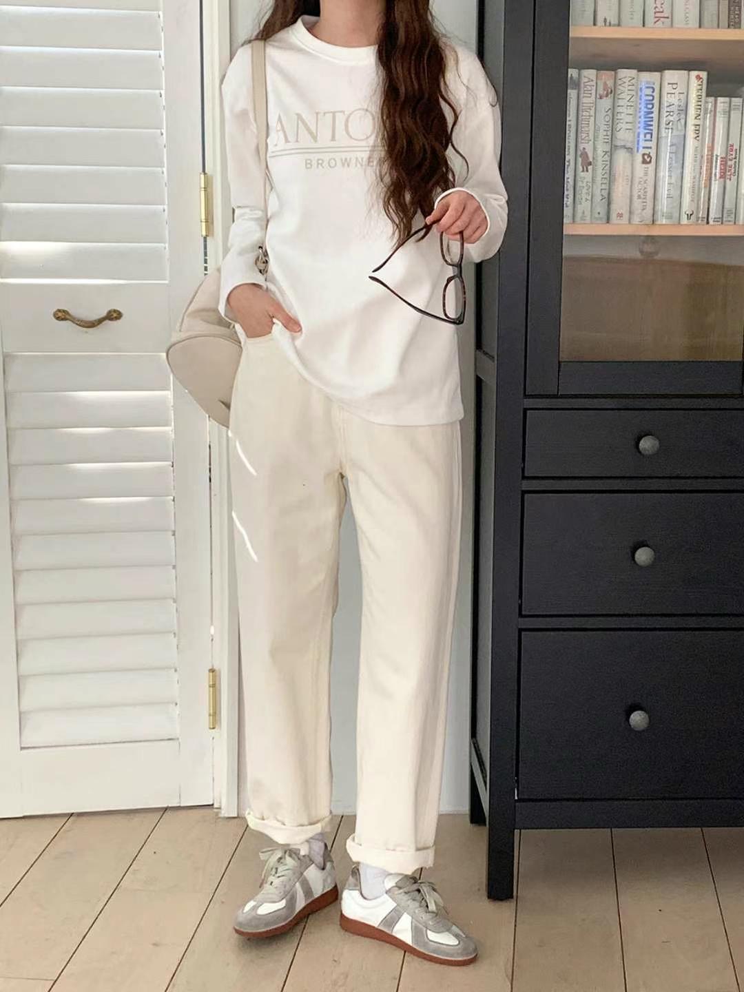 CHEEMI直郵韓國代購㊣女裝新款熱賣25春夏時尚職業推薦長袖T恤REFORM長袖T恤