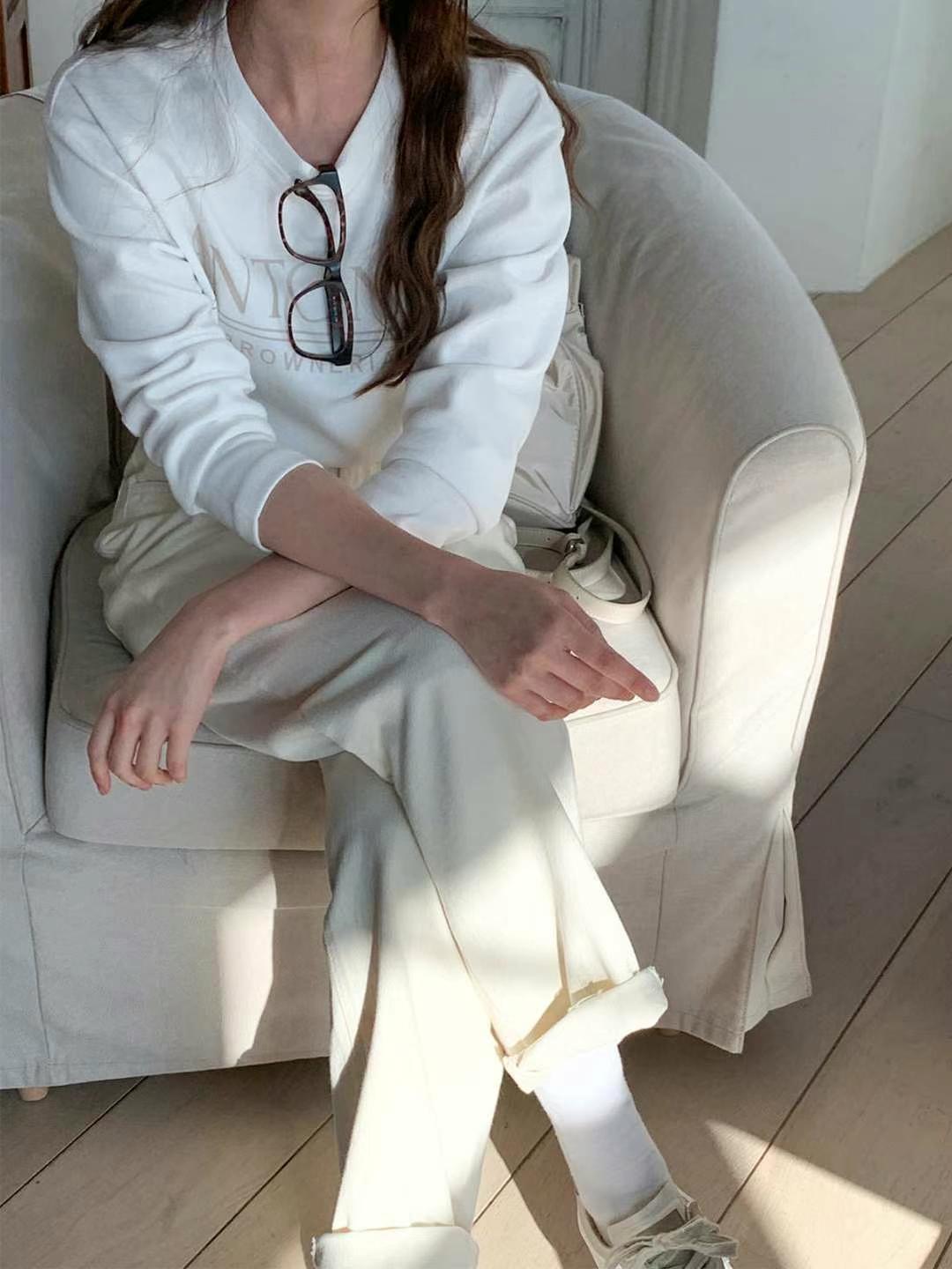 CHEEMI直郵韓國代購㊣女裝新款熱賣25春夏時尚職業推薦長袖T恤REFORM長袖T恤
