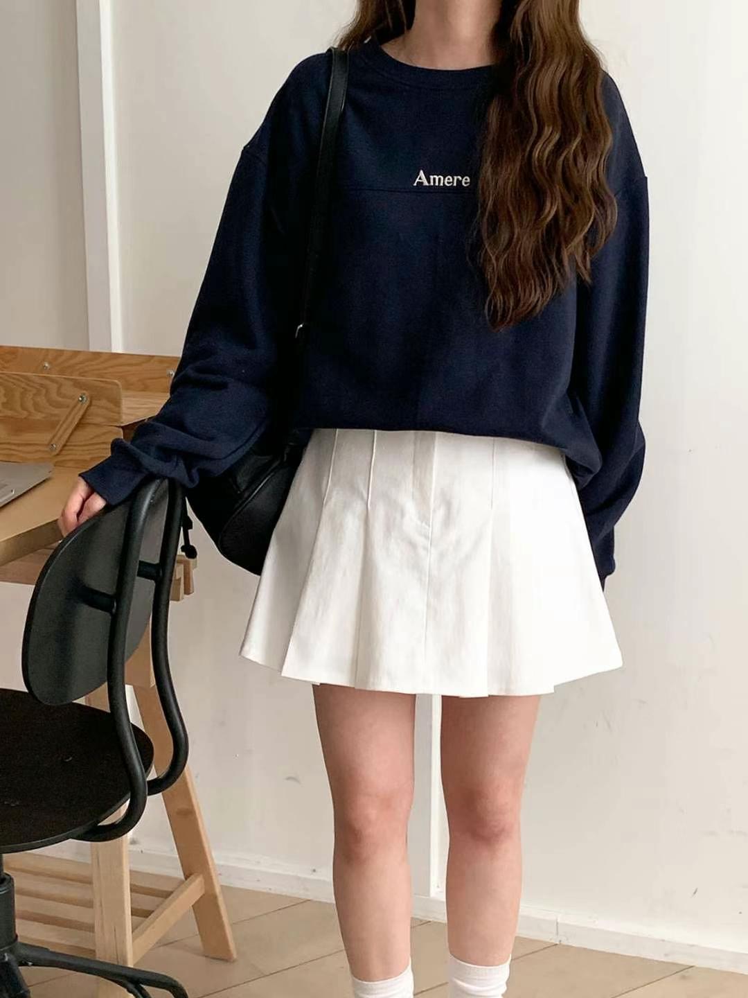 CHEEMI韓國㊣直郵東大門代購女裝新款休閑推薦職業25春夏衛衣REFORM衛衣圖色2