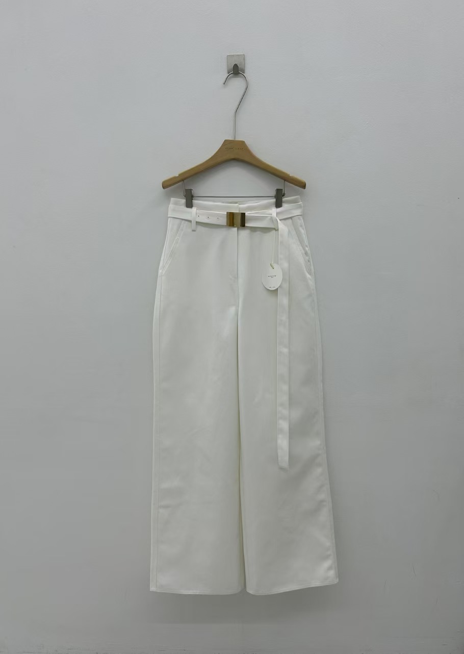 STYLE SCRAP-OT直郵韓國代購㊣女裝新款人氣熱賣休閑褲腰帶STYLE SCRAP-OT休閑褲圖色2