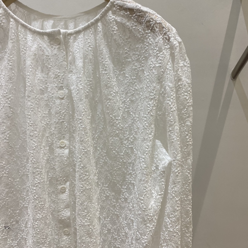 SILVER韓國㊣直郵東大門代購女裝新品休閑熱賣職業襯衫蕾絲衫SILVER襯衫/蕾絲衫
