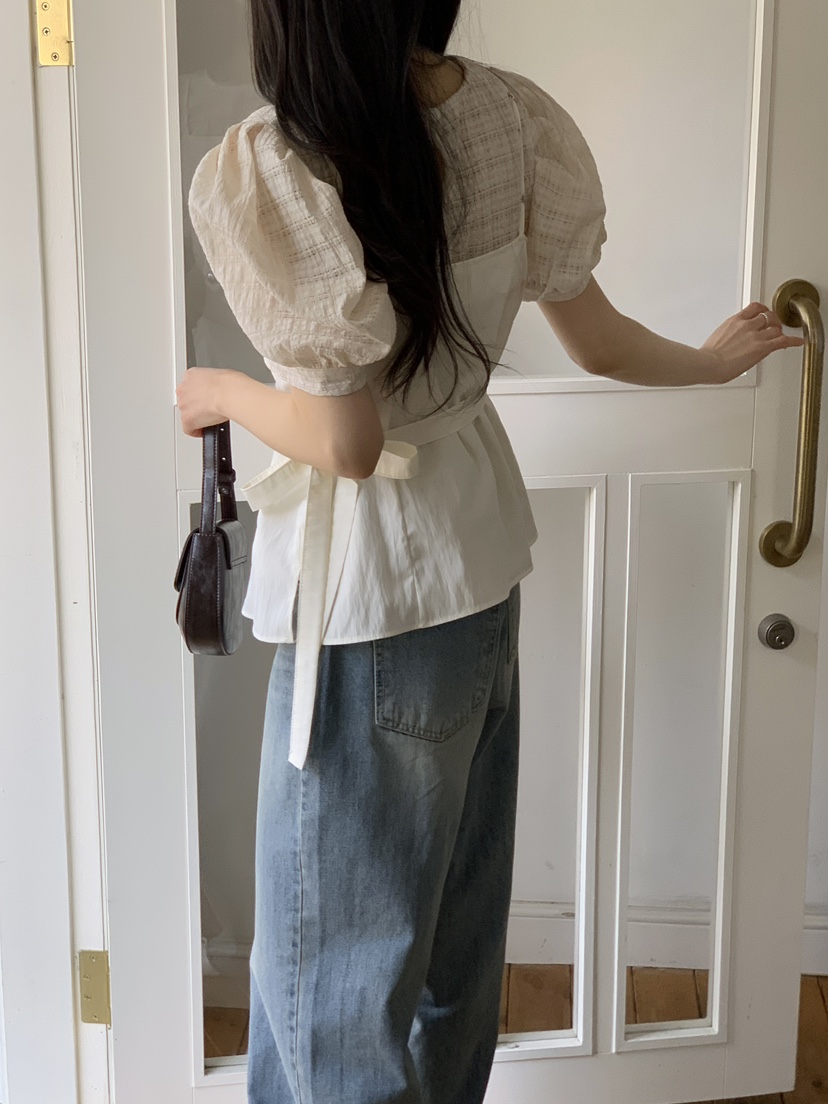 BOUND.A韓國㊣直郵東大門代購女裝新品推薦熱賣休閑吊帶背心BOUND.A吊帶/背心